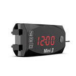 Tensione Orologio E Temperatura 3 In 1 Misuratore Elettronico A LED Display Digitale A Grande Schermo Voltmetro Impermeabile E Antipolvere, 3 In 1 LED Blue Light, 3 In 1 LED Red Light, 3 In 1 LED White Light, 3 In 1 LED Green Light