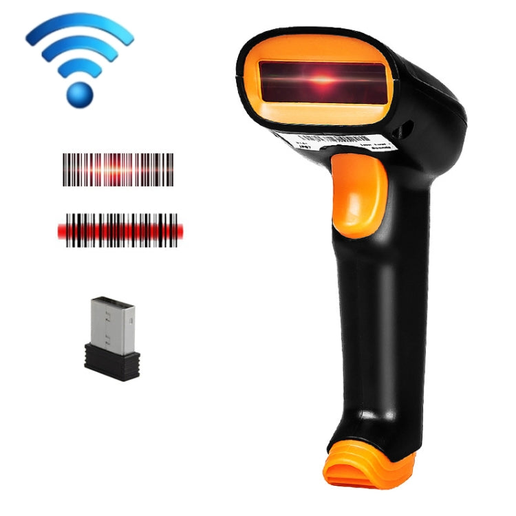 Scanner codici a barre wireless USB 2D con luce rossa