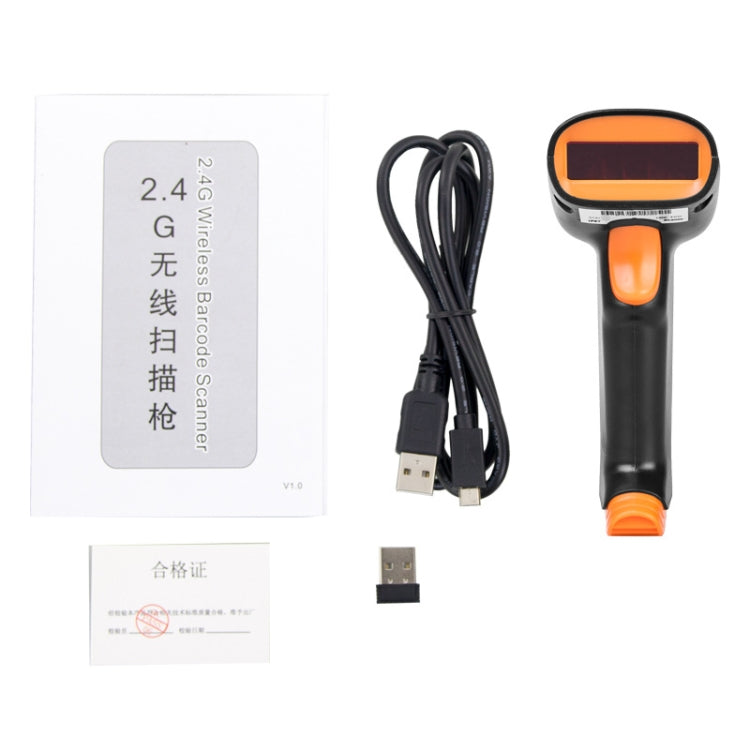 Scanner codici a barre wireless USB 2D con luce rossa