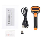 Scanner di codici a barre espresso con scanner wireless USB di archiviazione, specifica:, Red Light, Two-dimensional