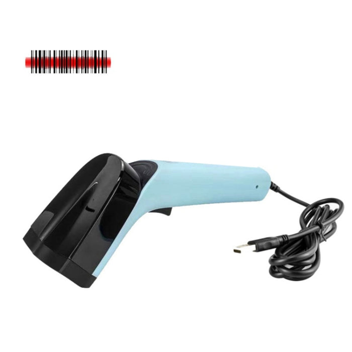 Scanner di codici a barre portatile con memoria, Wired Red Light, Wireless Red Light, Wired Two-dimensional, Wireless Two-dimensional