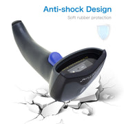 Scanner Bluetooth wireless per codici QR ad alta precisione con codice a barre NETUM, Wired, Wireless, Bluetooth + 2.4G + Wired