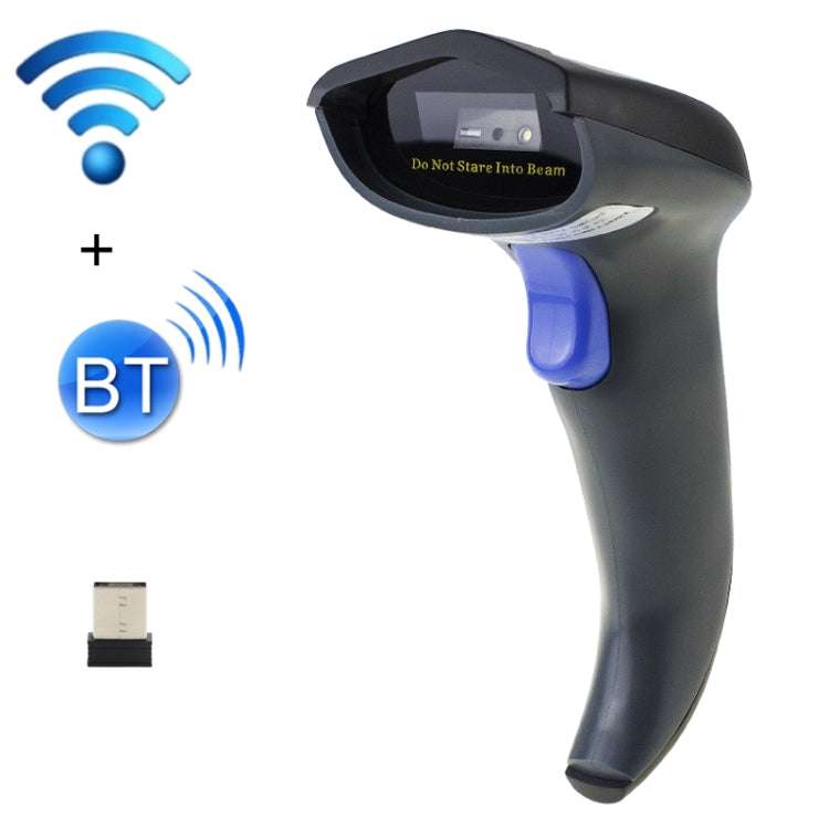 Scanner Bluetooth wireless per codici QR ad alta precisione con codice a barre NETUM, Wired, Wireless, Bluetooth + 2.4G + Wired