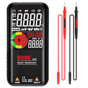 Multimetro digitale BSIDE 9999 conta display a colori LCD misuratore di diodi di capacità di tensione CC CA, S10 Dry Battery Version (Black), S10 Dry Battery Version (Red), S11 Recharge Version (Black), S11 Recharge Version (Red)