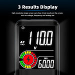 Multimetro digitale BSIDE 9999 con display LCD a colori 3,5"