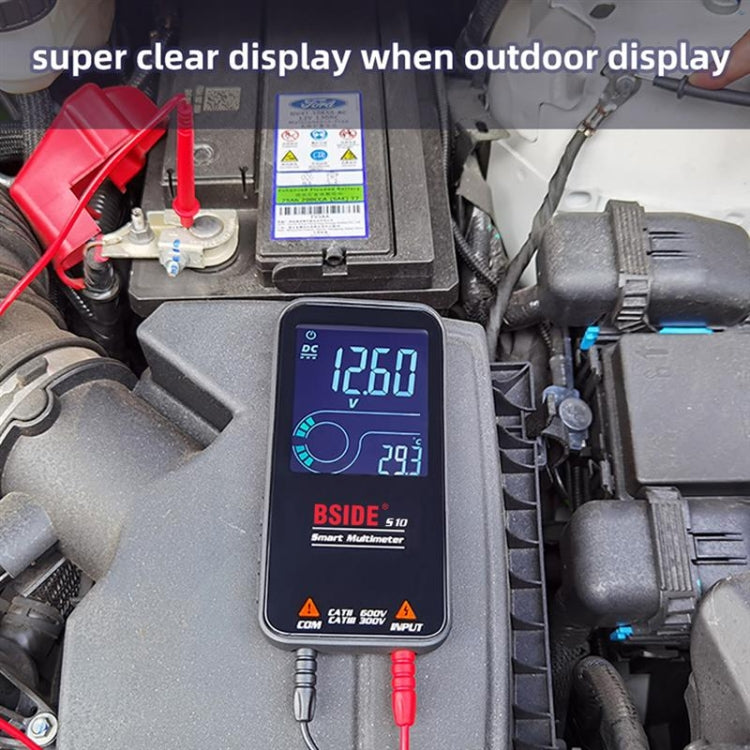 Multimetro digitale BSIDE 9999 con display LCD a colori 3,5"
