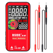 Multimetro digitale BSIDE 9999 conta display a colori LCD misuratore di diodi di capacità di tensione CC CA, S10 Dry Battery Version (Black), S10 Dry Battery Version (Red), S11 Recharge Version (Black), S11 Recharge Version (Red)