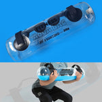 Borsa per pesi gonfiabile portatile pieghevole riempita d'acqua per sollevamento pesi Equilibrio per allenamento della forza Borsa per pesi fitness, 20kg (Transparent), 25kg (Transparent), 30kg (Transparent), 35kg (Transparent)