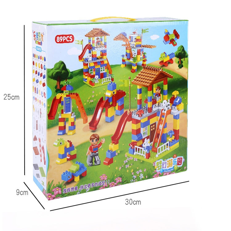 Blocchi educativi assemblati per bambini 30x9x25 cm