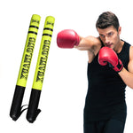 1 paio XUANLONG PU Bastone da boxe Bersaglio Sanda Stick Taekwondo Attrezzatura per l'allenamento della velocità Bersaglio di reazione al combattimento, Lunghezza: 57 cm, 1 Pair Brightening Orange, 1 Pair Fluorescent Green, 1 Pair Cool Pink