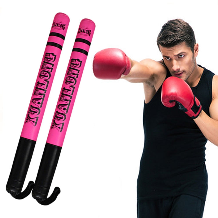 1 paio XUANLONG PU Bastone da boxe Bersaglio Sanda Stick Taekwondo Attrezzatura per l'allenamento della velocità Bersaglio di reazione al combattimento, Lunghezza: 57 cm, 1 Pair Brightening Orange, 1 Pair Fluorescent Green, 1 Pair Cool Pink