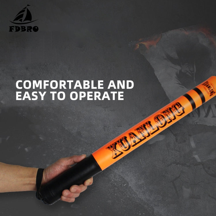 1 paio XUANLONG PU Bastone da boxe Bersaglio Sanda Stick Taekwondo Attrezzatura per l'allenamento della velocità Bersaglio di reazione al combattimento, Lunghezza: 57 cm, 1 Pair Brightening Orange, 1 Pair Fluorescent Green, 1 Pair Cool Pink