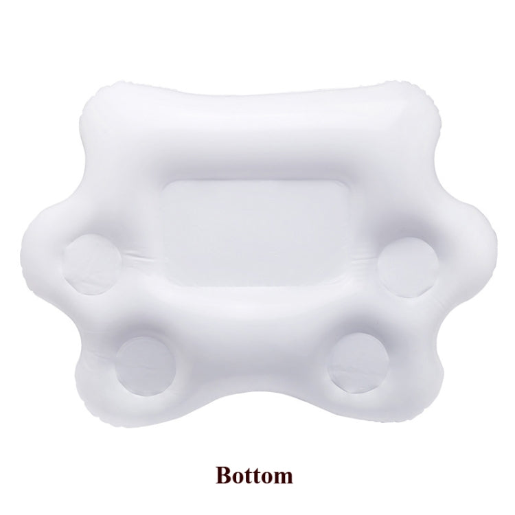 Rainbow Cloud Gonfiabile Portabicchieri Cola Beer Drink Gonfiabile Water Ice Bar, Dimensioni:, Rainbow Cloud 60 x 40 x 41cm