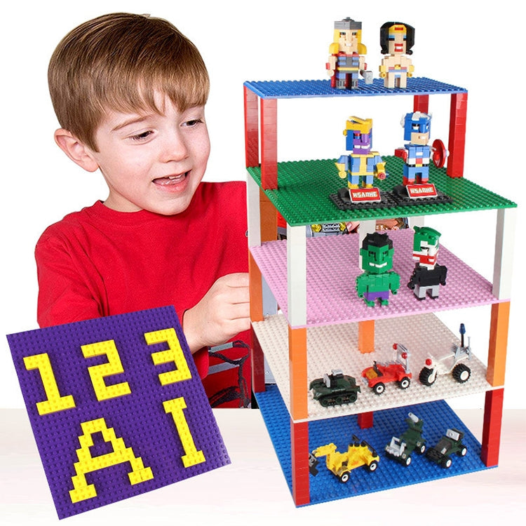 32*32 Piccole Particelle FAI DA TE Building Block Piastra Inferiore 25.5*25.5 cm Building Block Accessori Da Parete Giocattoli per I Bambini