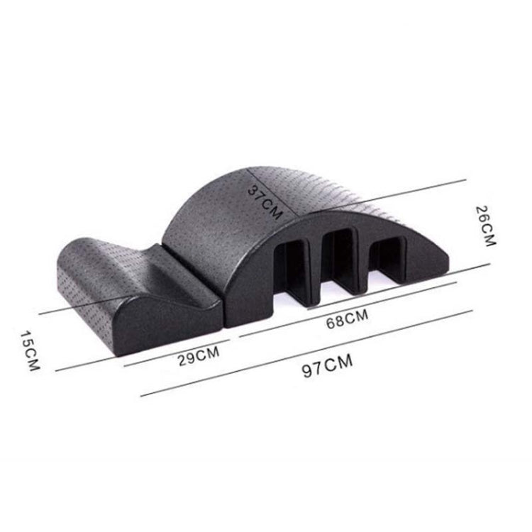 Correttore della colonna vertebrale Yoga Pilates Lettino da massaggio Fitness Rilassamento muscolare cervicale Blocco yoga, Spinal Correction