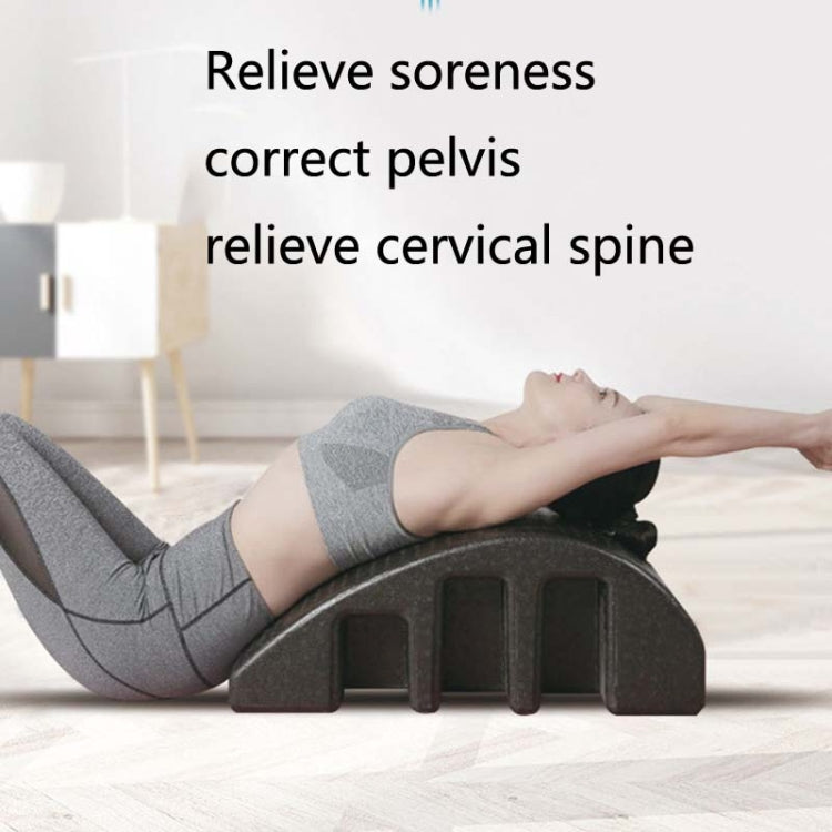 Correttore della colonna vertebrale Yoga Pilates Lettino da massaggio Fitness Rilassamento muscolare cervicale Blocco yoga, Spinal Correction