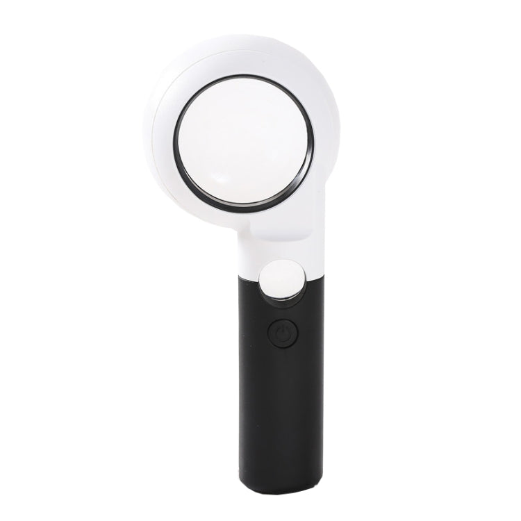 CH55-8L Handheld with LED Lamp Magnifying Glass Double Lens 7 Times / 20 Times Portable Magnifying Glass, CH55-8L