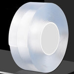 Nastro nanotico biadesivo trasparente Nastro antitraccia per lavaggio ad acqua, 1x30x1000mm, 1x30x2000mm, 1x30x3000mm, 1x30x5000mm, 2x30x1000mm, 2x30x2000mm, 2mm x 3cm x 3m, 2x30x5000mm
