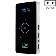 Sistema Android C6 1G + 8G Mini proiettore DLP HD intelligente Proiettore portatile per telefono cellulare domestico ，, US Plug  (Black), EU Plug (Black), UK Plug (Black), AU Plug (Black), US Plug (White), EU Plug (White), UK Plug (White), AU Plug (White)