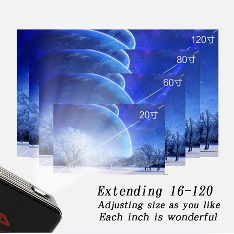 Mini proiettore wireless C6 Android 1080P HD