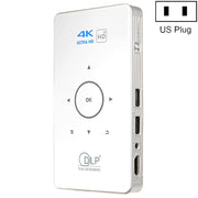 Mini proiettore wireless C6 2G + 16G Android Smart DLP HD,, US Plug (Black), EU Plug (Black), UK Plug (Black), AU Plug (Black), US Plug (White), EU Plug (White), UK Plug (White), AU Plug (White)