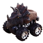 3 pezzi regalo per bambini modello di auto giocattolo di dinosauro tirare indietro mini macchinina