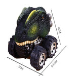 3 pezzi regalo per bambini modello di auto giocattolo di dinosauro tirare indietro mini macchinina