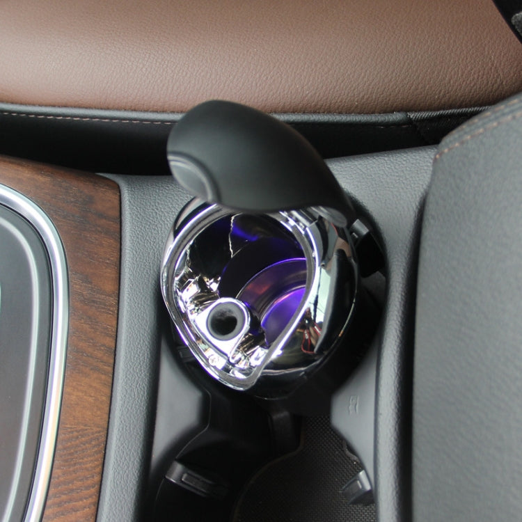 N10 Mini Posacenere Caricato Per Auto Con Lampada E Coperchio Forniture Per Auto, Mini Car Loaded Ashtray