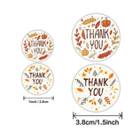 10 rotoli K-54 Etichetta adesiva con decorazione floreale regalo grazie, 2.5cm, 3.8cm