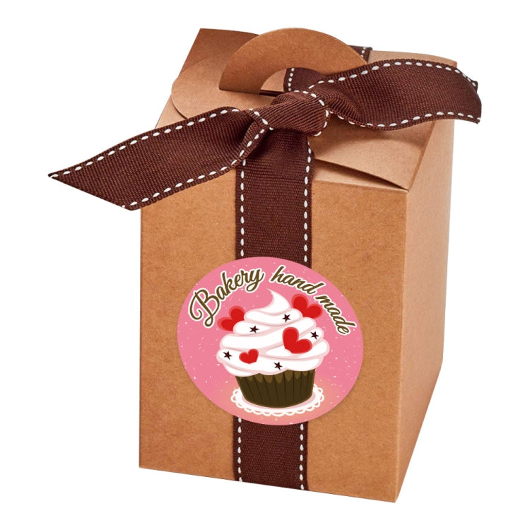 10 Rotoli K-86 Torta Cottura Fatta A Mano Grazie Etichetta Regalo Decorazione Adesivo Sigillante, K-86 Sticker