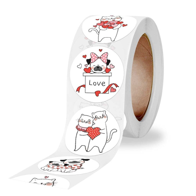 10 Rotoli K-92 Etichetta Decorazione Regalo Adesivo Sigillo Animale, K-92 Sticker