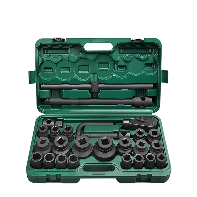 26 pezzi / set chiave a bussola esagonale per riparazione automatica con presa per impieghi gravosi, 26 In 1 Wrench