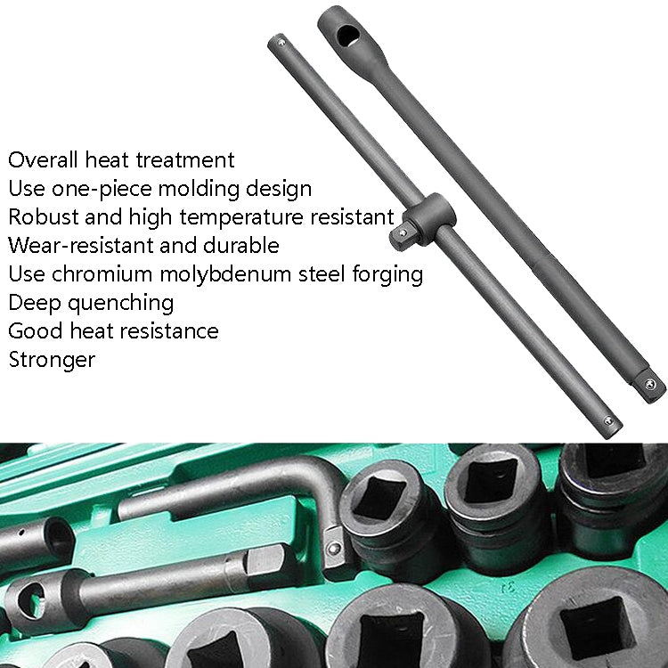 26 pezzi / set chiave a bussola esagonale per riparazione automatica con presa per impieghi gravosi, 26 In 1 Wrench