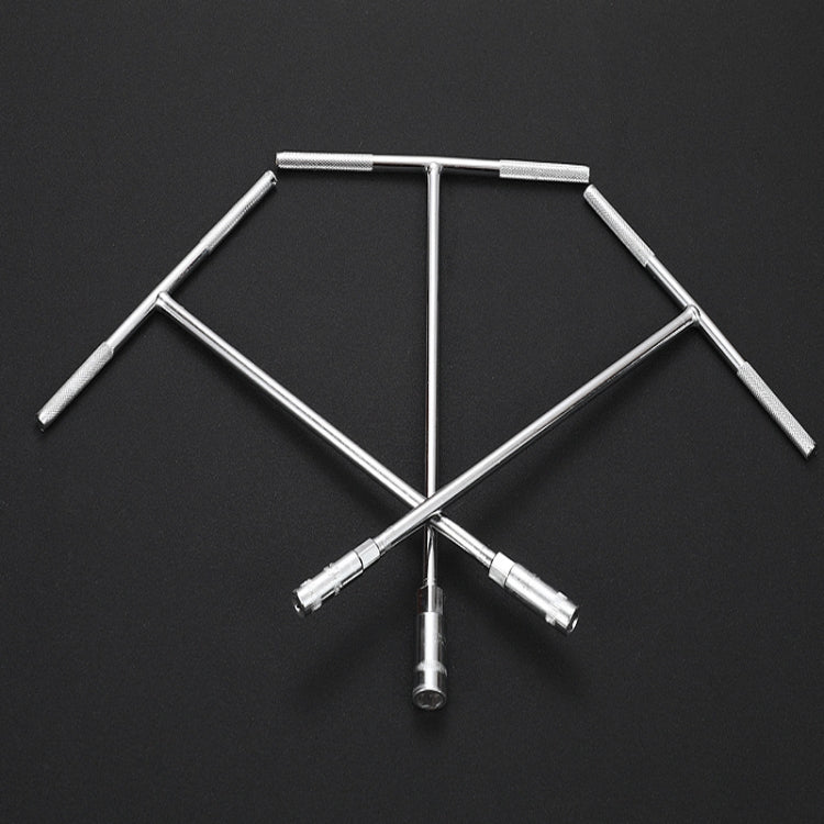 4 PCS T-Wrench Car Assembly Riparazione Manicotto Chiave Esagonale Allungamento Presa, 6mm, 7mm, 8mm, 9mm, 10mm, 11mm, 12mm, 13mm, 14mm, 15mm, 16mm, 17mm, 18mm, 19mm