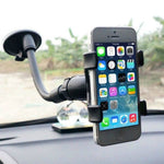 Staffa adesiva in vetro per supporto per telefono con supporto per parabrezza per auto universale a ventosa, Suction Cup Phone Holder