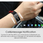 Smart Watch Cardiofrequenzimetro IP68 Impermeabile Fitness Tracker Pressione sanguigna GPS Bluetooth per Android IOS donna uomo