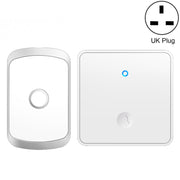 CACAZI FA50 1 Per 1 pulsante Campanello Wireless autogenerante, US Plug, EU Plug, UK Plug, AU Plug