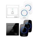 Campanello wireless CACAZI H10 senza batteria 300m