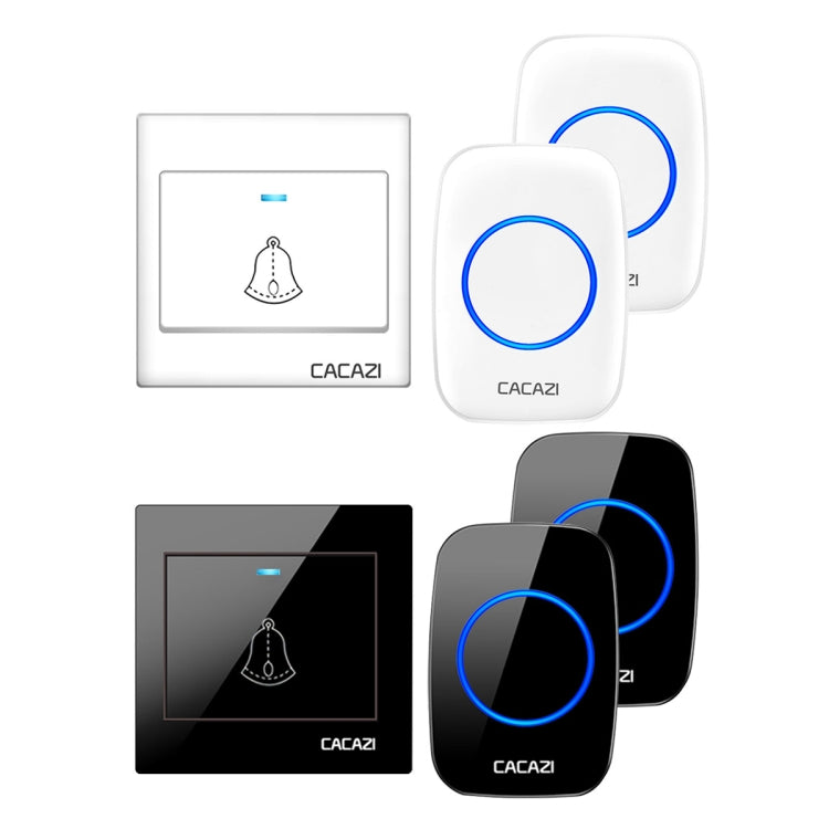 Campanello wireless CACAZI H10 senza batteria 300m