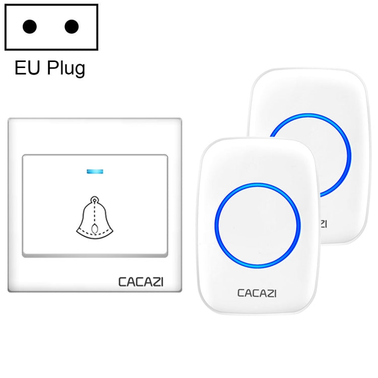 Campanello wireless CACAZI H10 senza batteria 300m
