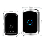 Campanello wireless CACAZI A50 senza batteria