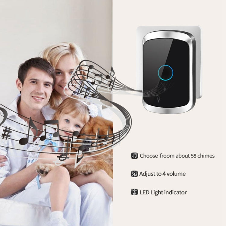 Campanello wireless CACAZI A50 senza batteria
