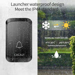 Campanello wireless CACAZI A50 senza batteria