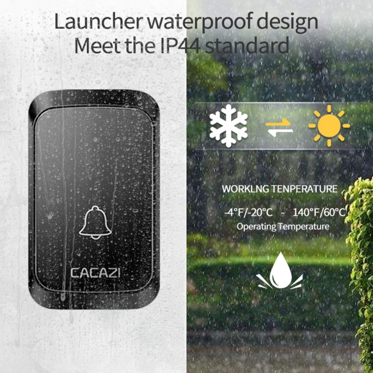 Campanello wireless CACAZI A50 senza batteria