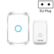 CACAZI A50 1 Per 1 campanello musicale wireless senza batteria, US Plug, EU Plug, UK Plug