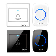CACAZI H10 1 Per 1 campanello intelligente wireless senza batteria, US Plug, EU Plug, UK Plug