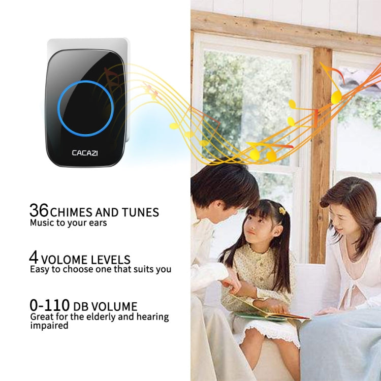 Campanello wireless CACAZI H10 senza batteria