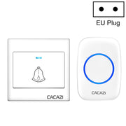 CACAZI H10 1 Per 1 campanello intelligente wireless senza batteria, US Plug, EU Plug, UK Plug