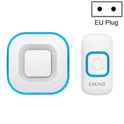 CACAZI V028F Campanello musicale wireless senza batteria, US Plug, EU Plug, UK Plug