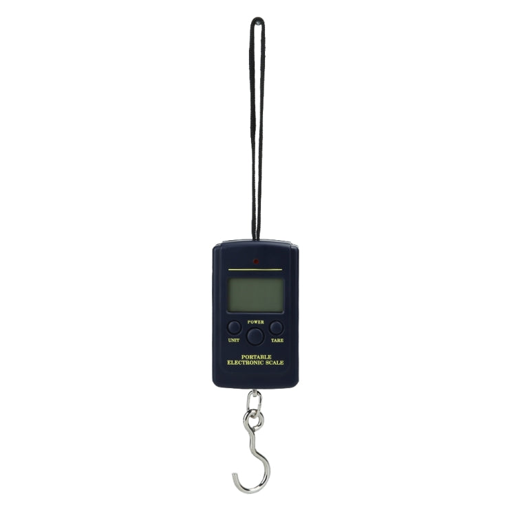 Mini bilancia da pesca digitale da 10 g, pesatura da viaggio, bilancia elettronica da appendere, bilancia da cucina, capacità: 40 kg, 40kg without Backlight, 40kg with Backlight
